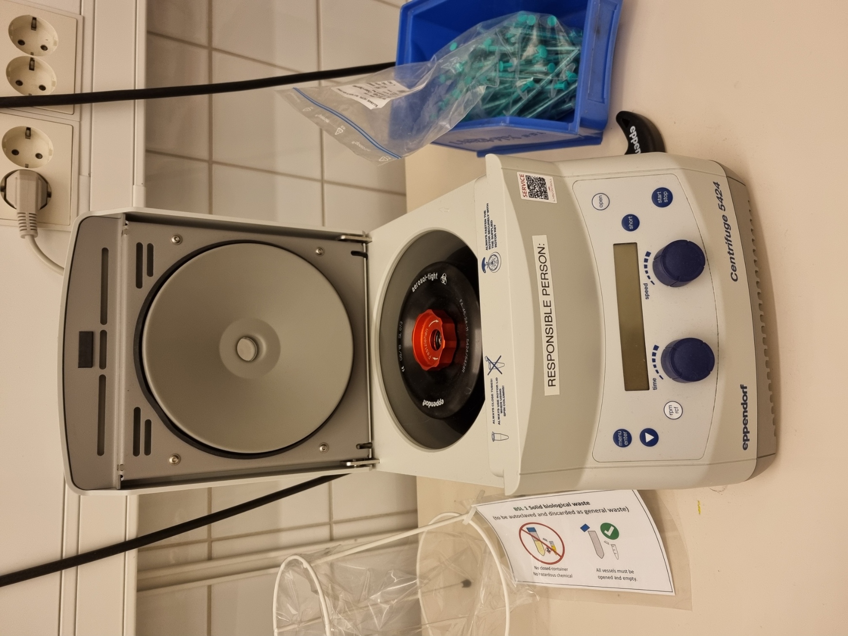 Picture of Eppendorf Centrifuge