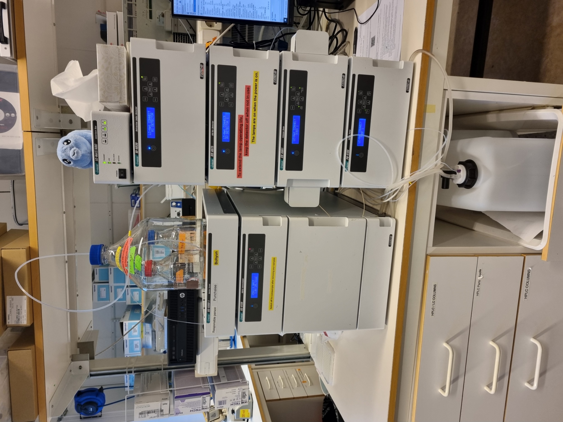 Picture of Jasco HPLC UV-RI